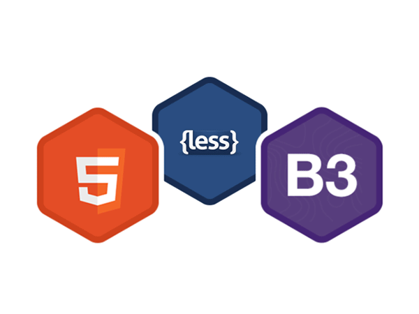 HTML5, Bootstrap and LESS